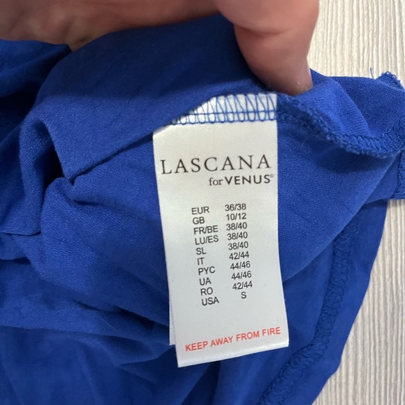 Lascana by Venus cobalt blue racer back tank top size small - Picture 2 of 2